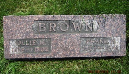 BROWN, OLLIE M - Dallas County, Iowa | OLLIE M BROWN 