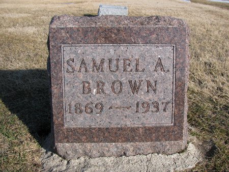 BROWN, SAMUEL A. - Dallas County, Iowa | SAMUEL A. BROWN 