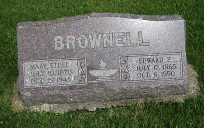 BROWNELL, EDWARD E - Dallas County, Iowa | EDWARD E BROWNELL 