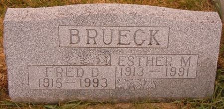 BRUECK, ESTHER M. - Dallas County, Iowa | ESTHER M. BRUECK 