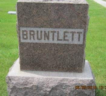 BRUNTLETT, FAMILY STONE - Dallas County, Iowa | FAMILY STONE BRUNTLETT 