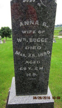 BUGGE, ANNA B - Dallas County, Iowa | ANNA B BUGGE 