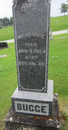 BUGGE, WM - Dallas County, Iowa | WM BUGGE 