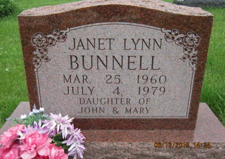 BUNNELL, JANET LYNN - Dallas County, Iowa | JANET LYNN BUNNELL 