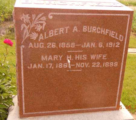 BURCHFIELD, ALBERT - Dallas County, Iowa | ALBERT BURCHFIELD 