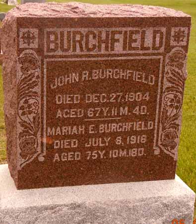 BURCHFIELD, JOHN R - Dallas County, Iowa | JOHN R BURCHFIELD 