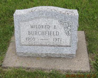 BURCHFIELD, MILDRED E - Dallas County, Iowa | MILDRED E BURCHFIELD 