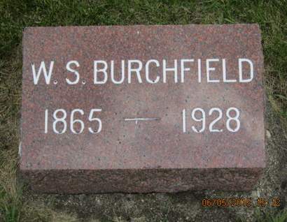 BURCHFIELD, W S - Dallas County, Iowa | W S BURCHFIELD 