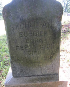 BURDICK, RACHEL ANN - Dallas County, Iowa | RACHEL ANN BURDICK 