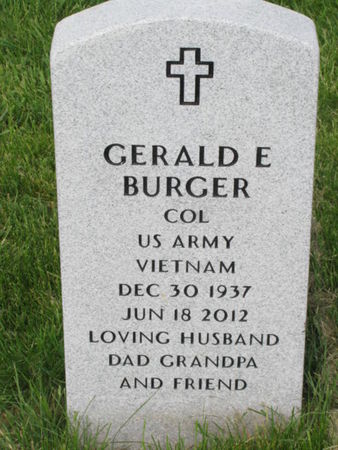 BURGER, GERALD E - Dallas County, Iowa | GERALD E BURGER 