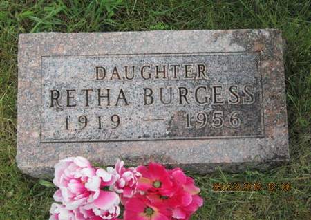 BURGESS, RETHA - Dallas County, Iowa | RETHA BURGESS 