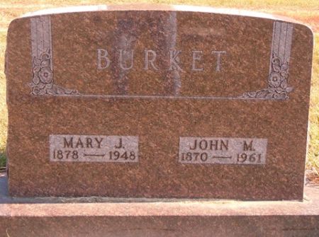 BURKET, JOHN M. - Dallas County, Iowa | JOHN M. BURKET 
