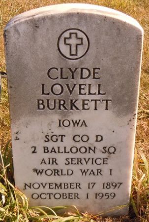BURKETT, CLYDE LOVELL - Dallas County, Iowa | CLYDE LOVELL BURKETT 