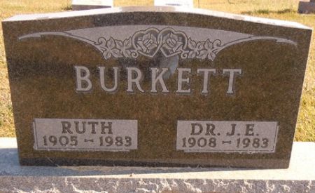 BURKETT, DR. J. E. - Dallas County, Iowa | DR. J. E. BURKETT 