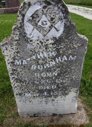 BURNHAM, MATTHEW - Dallas County, Iowa | MATTHEW BURNHAM 