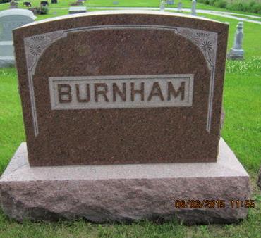 BURNHAM, FAMILY STONE - Dallas County, Iowa | FAMILY STONE BURNHAM 