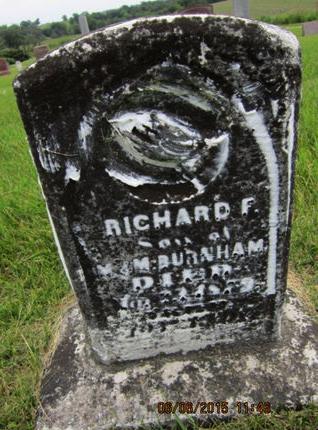 BURNHAM, RICHARD F - Dallas County, Iowa | RICHARD F BURNHAM 