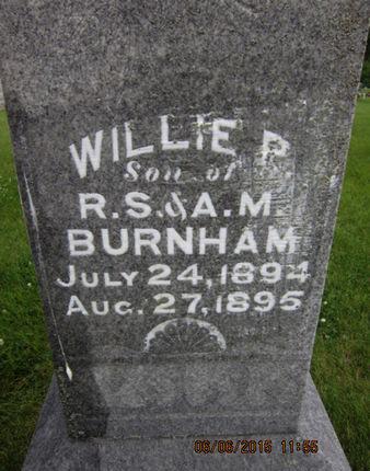 BURNHAM, WILLIE P - Dallas County, Iowa | WILLIE P BURNHAM 