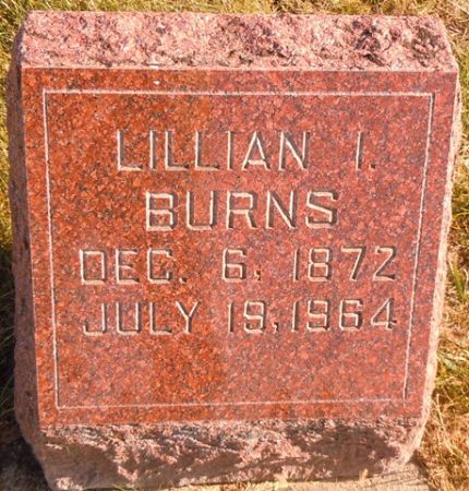 BURNS, LILLIAN I. - Dallas County, Iowa | LILLIAN I. BURNS 