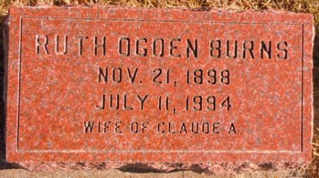 BURNS, RUTH - Dallas County, Iowa | RUTH BURNS 