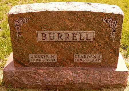 BURRELL, JESSIE M - Dallas County, Iowa | JESSIE M BURRELL 