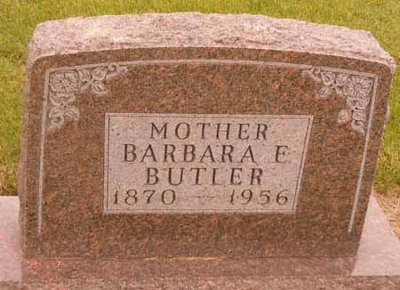 BUTLER, BARBARA E - Dallas County, Iowa | BARBARA E BUTLER 