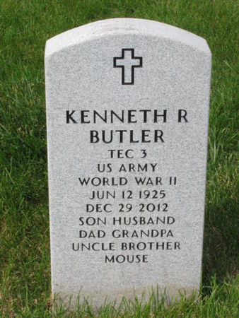 BUTLER, KENNETH R - Dallas County, Iowa | KENNETH R BUTLER 