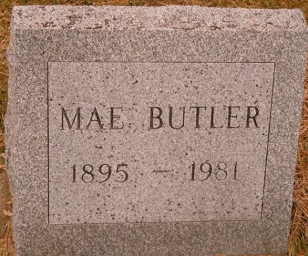 BUTLER, MAE - Dallas County, Iowa | MAE BUTLER 