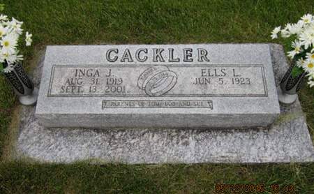 CACKLER, INGA J - Dallas County, Iowa | INGA J CACKLER 