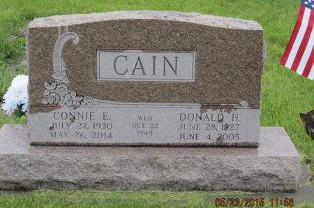 CAIN, DONALD H - Dallas County, Iowa | DONALD H CAIN 