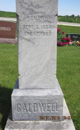 CALDWELL, WM - Dallas County, Iowa | WM CALDWELL 