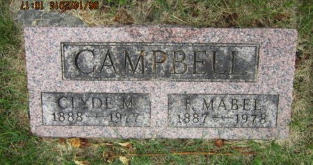 CAMPBELL, F MABEL - Dallas County, Iowa | F MABEL CAMPBELL 