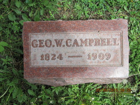 CAMPBELL, GEO W - Dallas County, Iowa | GEO W CAMPBELL 