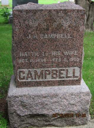 CAMPBELL, HATTIE L - Dallas County, Iowa | HATTIE L CAMPBELL 
