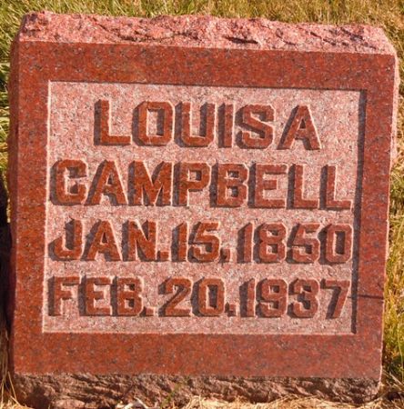 CAMPBELL, LOUISA - Dallas County, Iowa | LOUISA CAMPBELL 