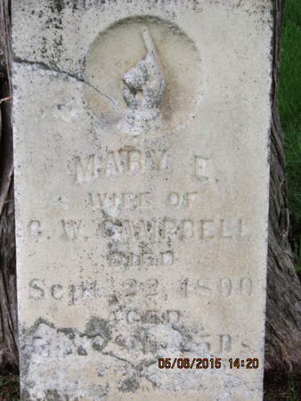 CAMPBELL, MARY E - Dallas County, Iowa | MARY E CAMPBELL 