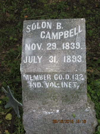 CAMPBELL, SOLON B - Dallas County, Iowa | SOLON B CAMPBELL 