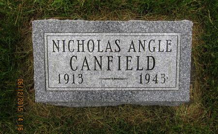 CANFIELD, NICHOLAS ANGLE - Dallas County, Iowa | NICHOLAS ANGLE CANFIELD 