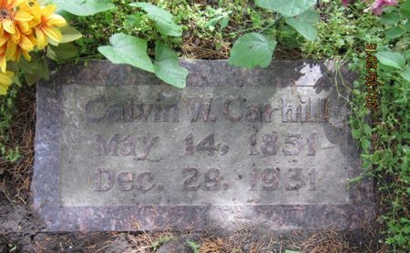 CARHILL, CALVIN W - Dallas County, Iowa | CALVIN W CARHILL 