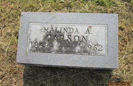 CARSON, MALINDA A - Dallas County, Iowa | MALINDA A CARSON 