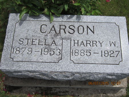 CARSON, STELLA - Dallas County, Iowa | STELLA CARSON 