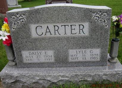 CARTER, LYLE G - Dallas County, Iowa | LYLE G CARTER 