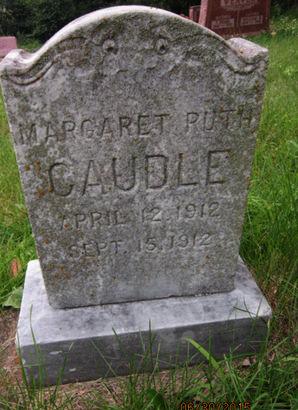 CAUDLE, MARGARET RUTH - Dallas County, Iowa | MARGARET RUTH CAUDLE 