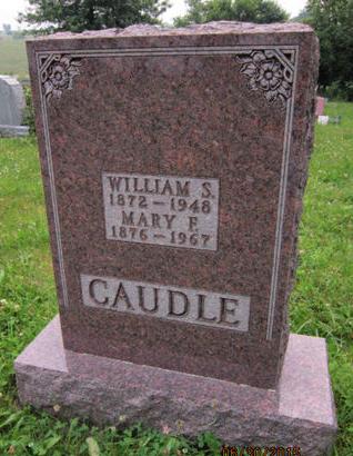 CAUDLE, MARY F - Dallas County, Iowa | MARY F CAUDLE 