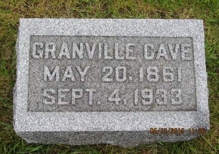 CAVE, GRANVILLE - Dallas County, Iowa | GRANVILLE CAVE 