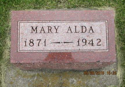 CAVE, MARY ALDA - Dallas County, Iowa | MARY ALDA CAVE 