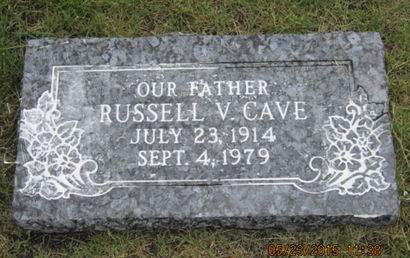 CAVE, RUSSELL V - Dallas County, Iowa | RUSSELL V CAVE 