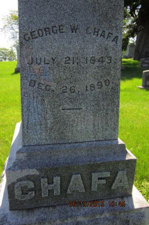 CHAFA, GEORGE W - Dallas County, Iowa | GEORGE W CHAFA 