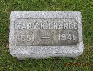 CHANCE, MARY K - Dallas County, Iowa | MARY K CHANCE 