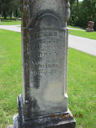 CHANCE, TILMAN J - Dallas County, Iowa | TILMAN J CHANCE 